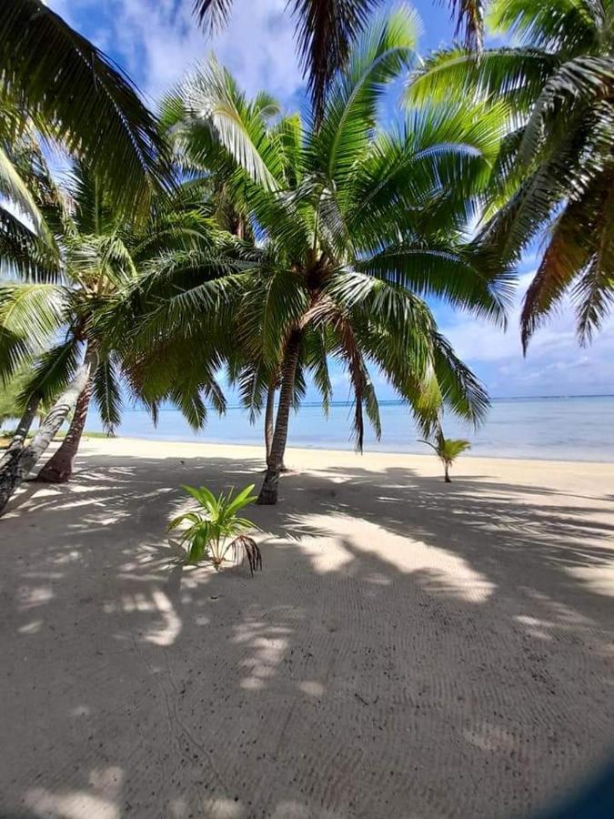 Paparei Beachfront Bungalows, Aitutaki Arutanga Eksteriør billede